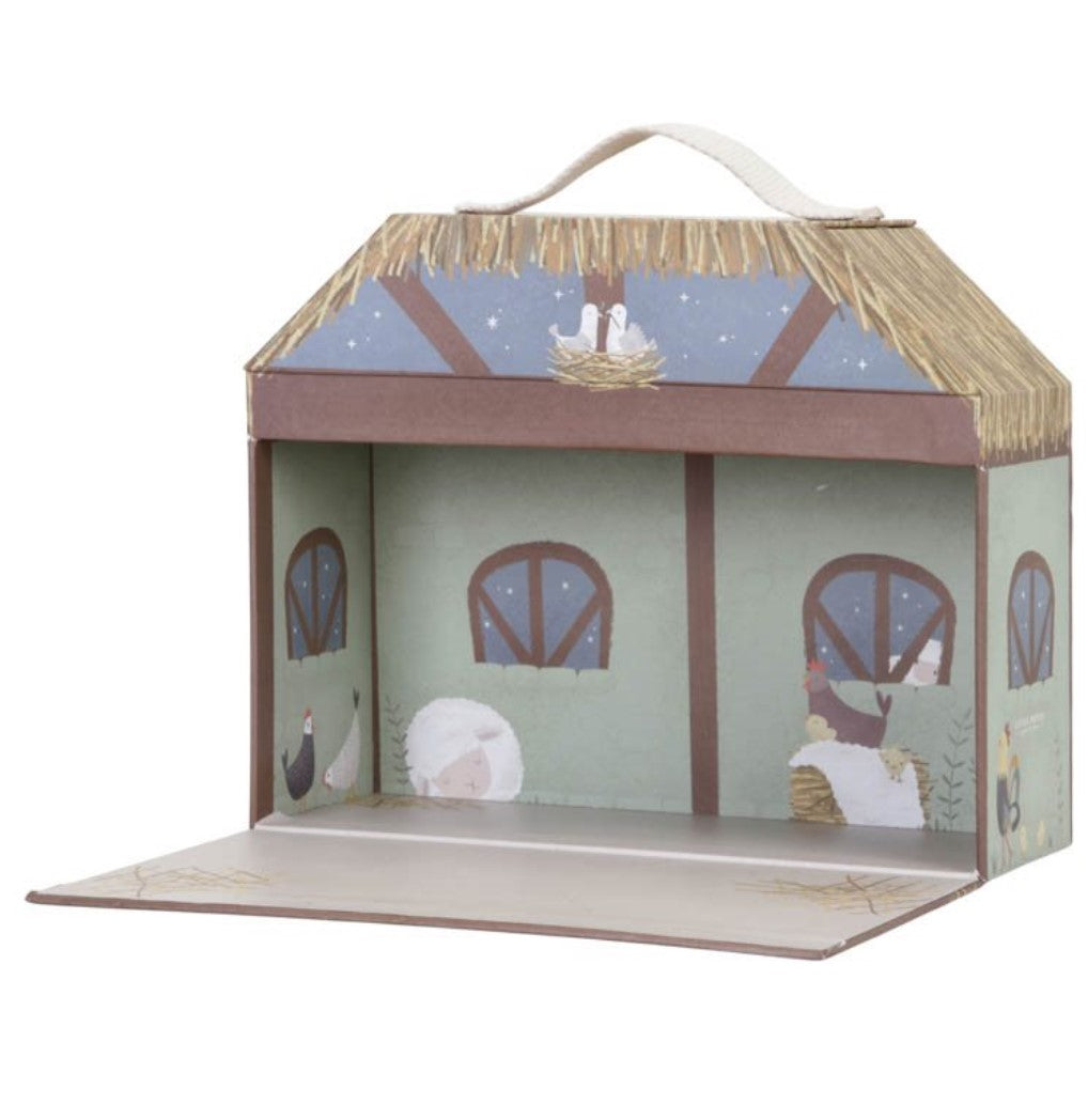 Personalized wooden nativity scene – a charming nativity play for children