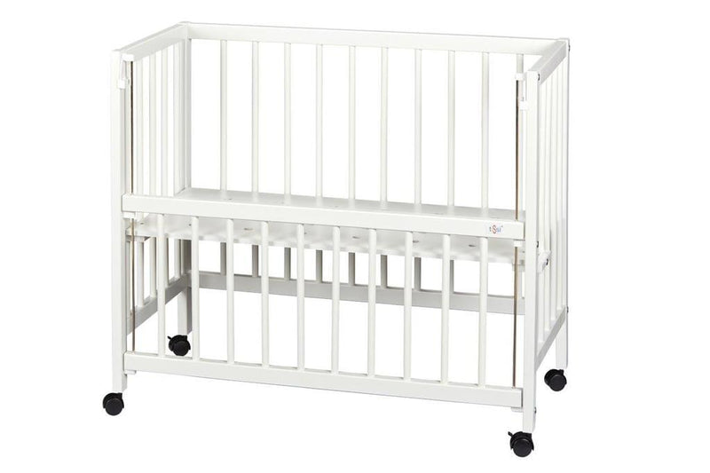 Adjustment/side bed "Sophie" including the mockery, beech white | tissi