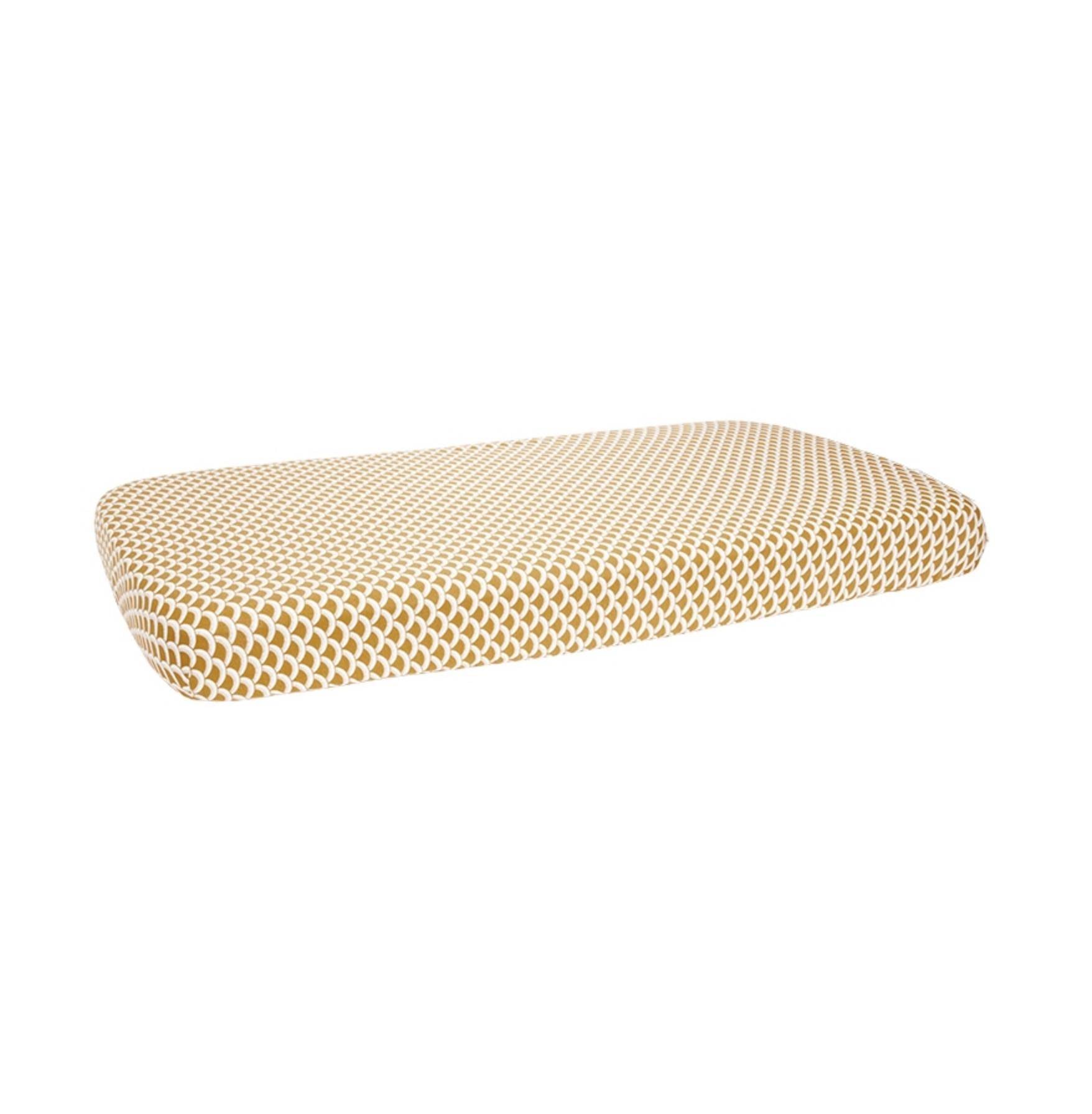 Drap-housse Sunrise Ocher, 21 x 14 cm | Little Dutch