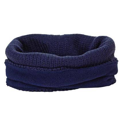 Strick-Schlupfschal, Marineblau | Sterntaler