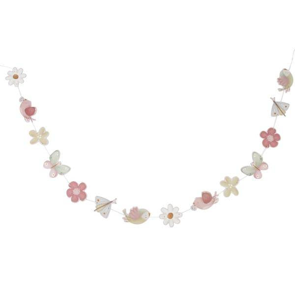 Garland Flowers & Butterflies – Nursery Decor