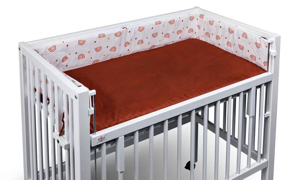 Nest for side bed rainbow 40 x 90 cm | Tissi®