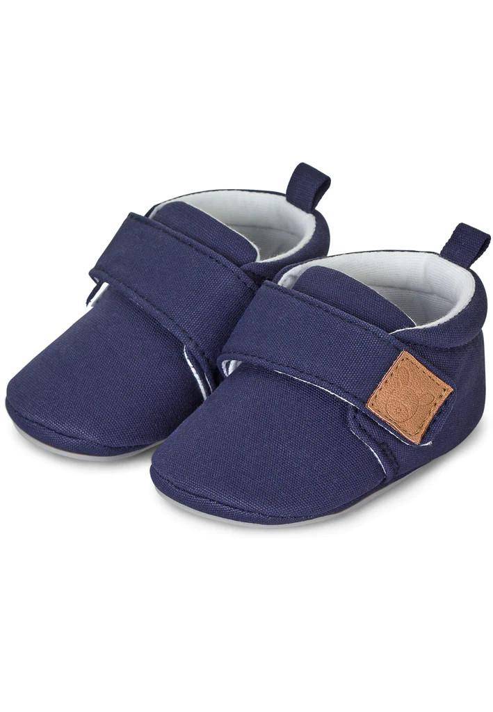 Chaussons bébé pointure 21/22, bleu marine | Sterntaler