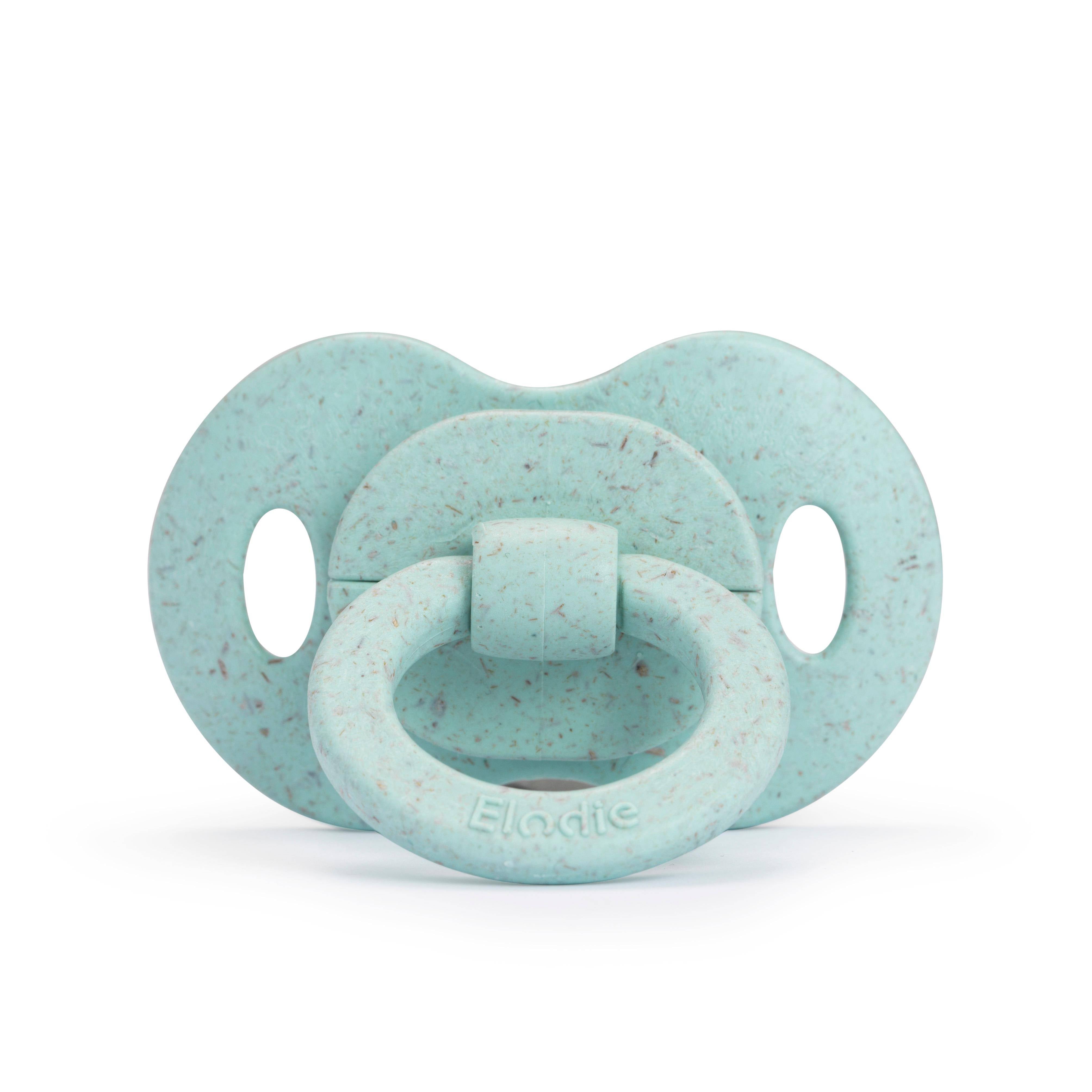 Bamboo Pacifier Latex - Aqua Turquoise | Elodie