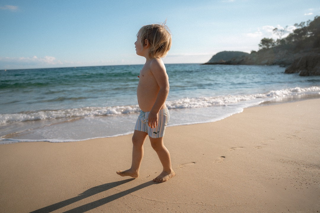 Swimming Trunks Stripes Multi-colour – Children's Swim Trunks for Summer & Holidays