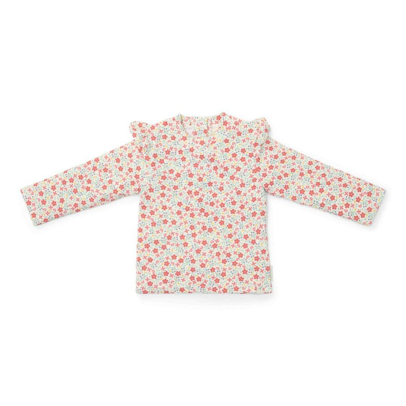 Langärmeliges Schwimmshirt Sunny Flowers Multi-colour | Little Dutch