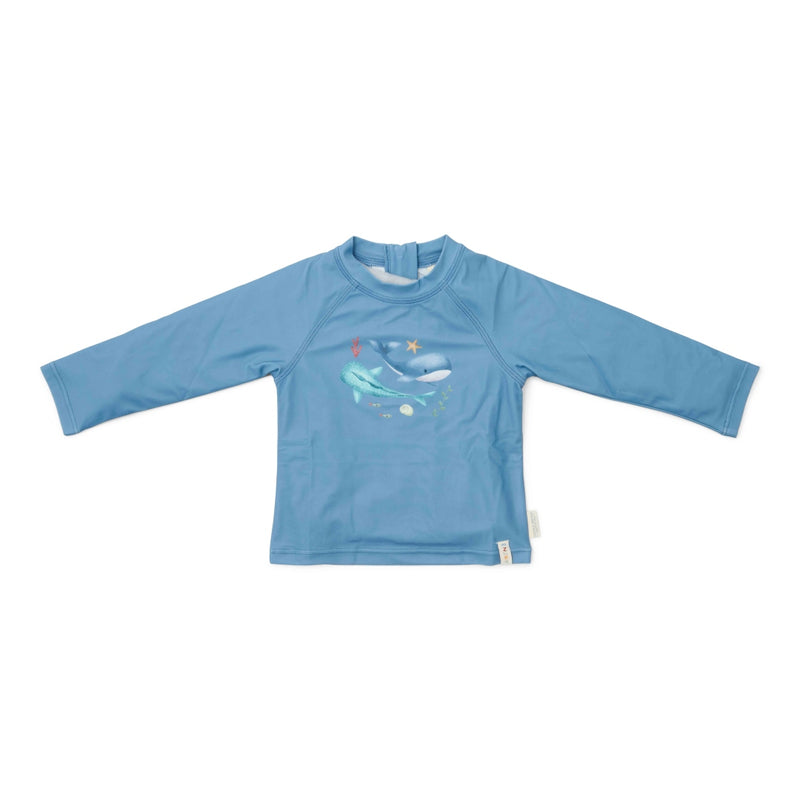 Langärmeliges Schwimmshirt Ocean Blue | Little Dutch