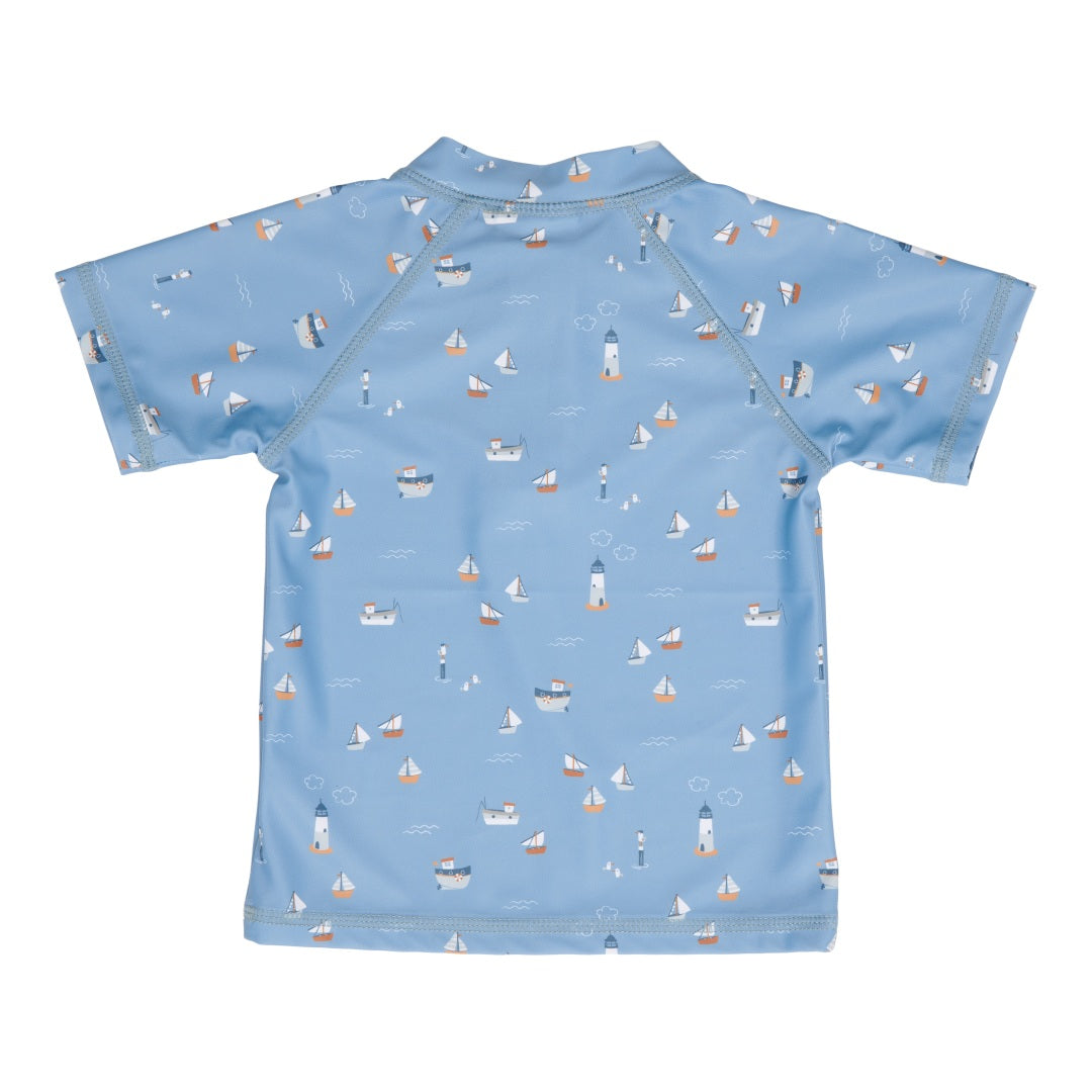 Maillot de bain Sailors Bay bleu foncé | Little Dutch
