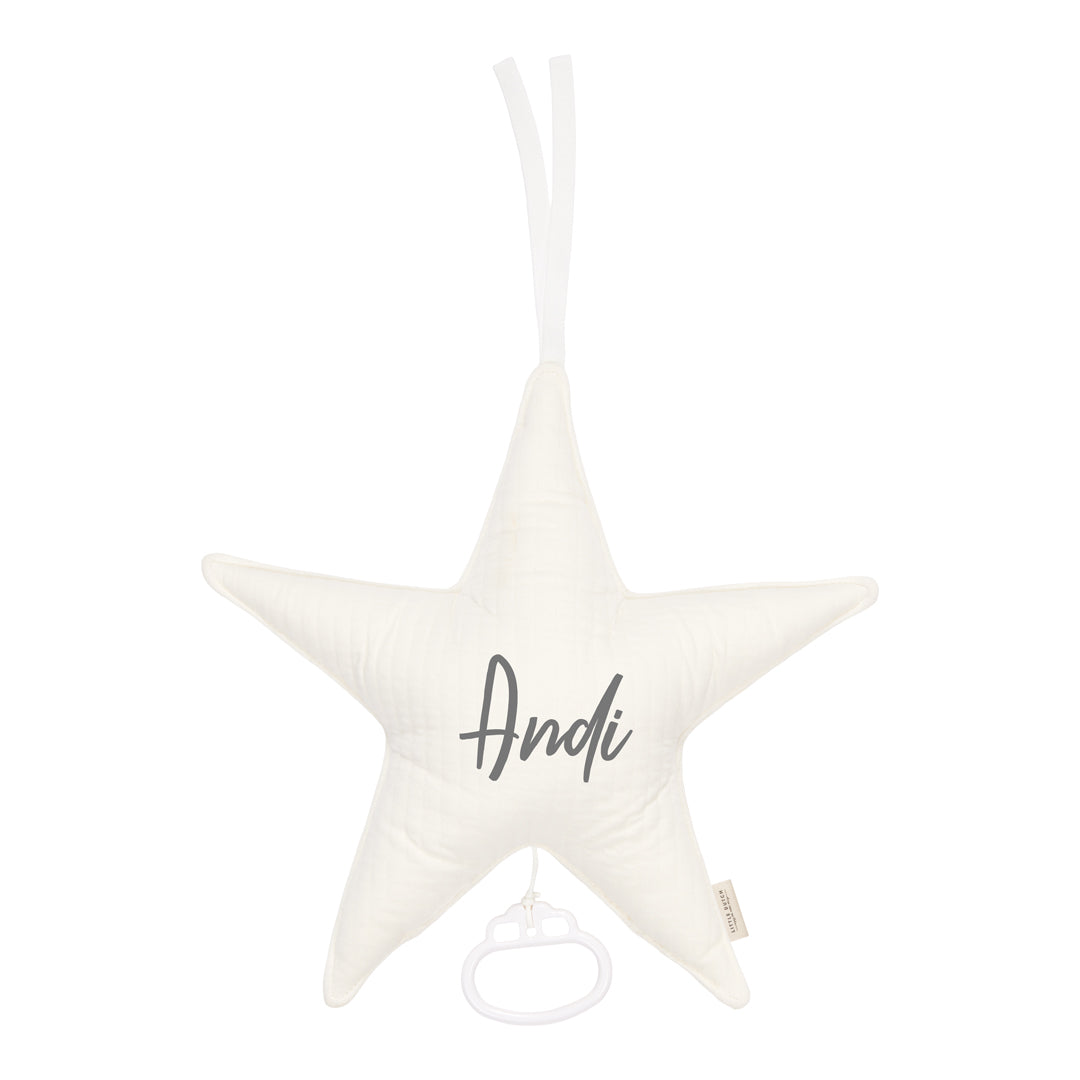 Boîte à musique Étoile Pure Soft White | Little Dutch