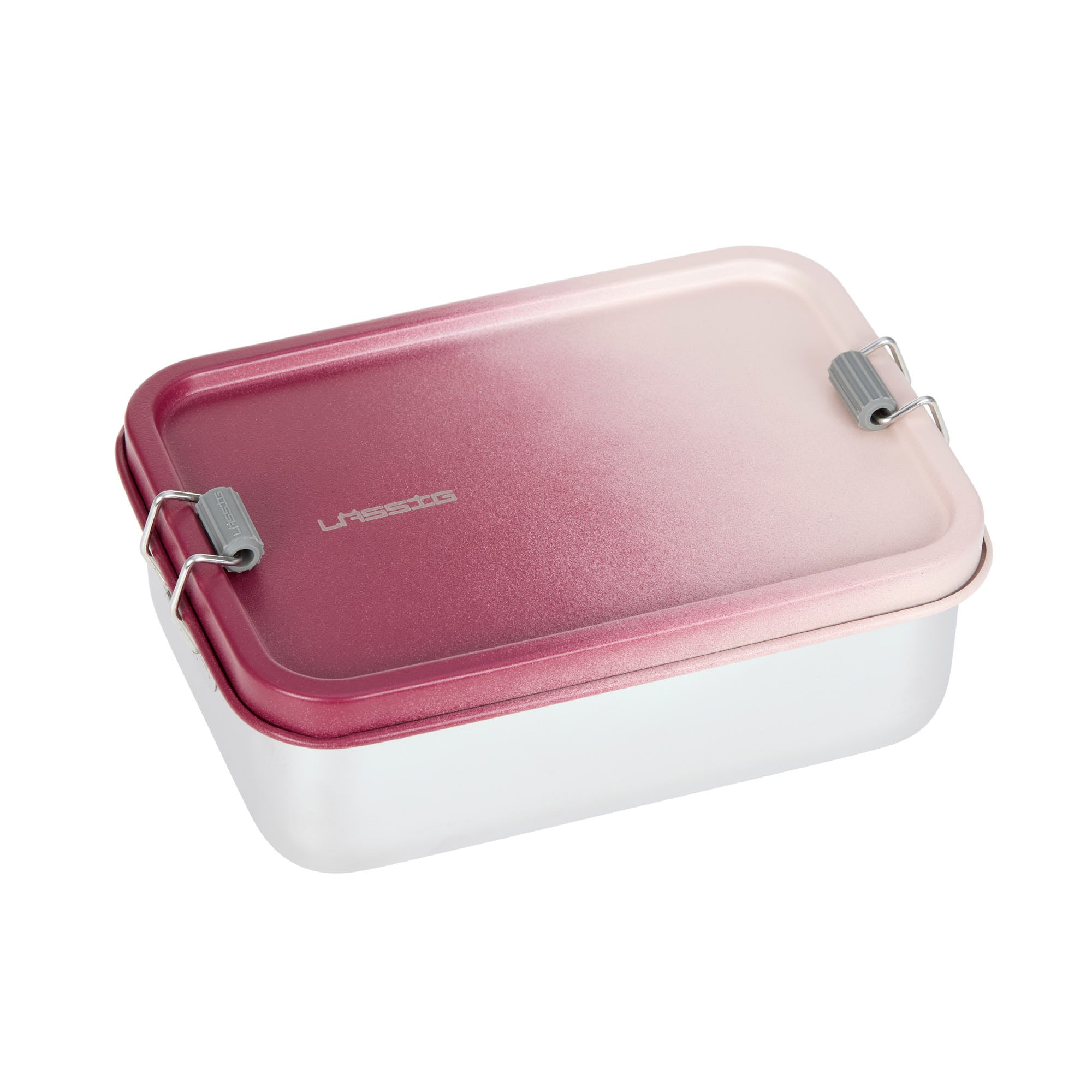 Lunchbox Stainless Steel Solid berry/rose  | Lässig
