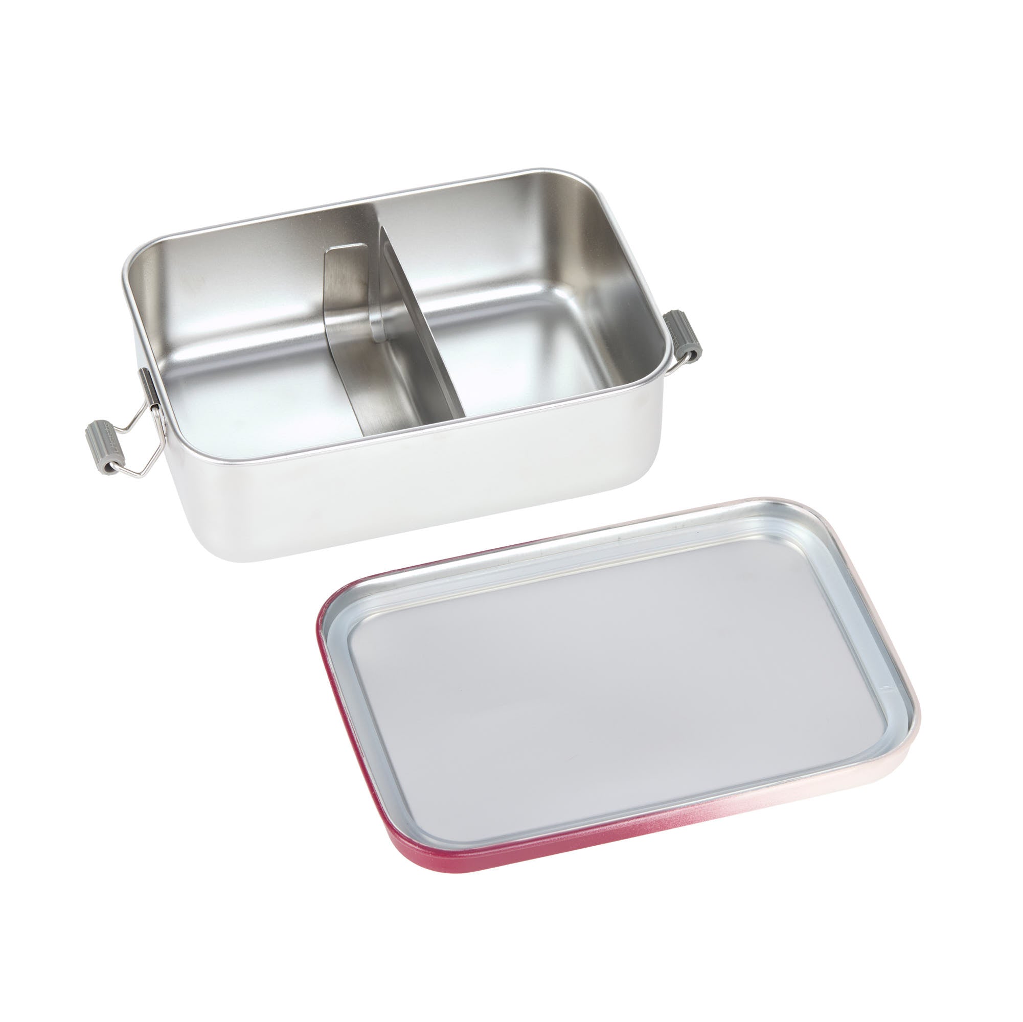 Lunchbox Stainless Steel Solid berry/rose  | Lässig