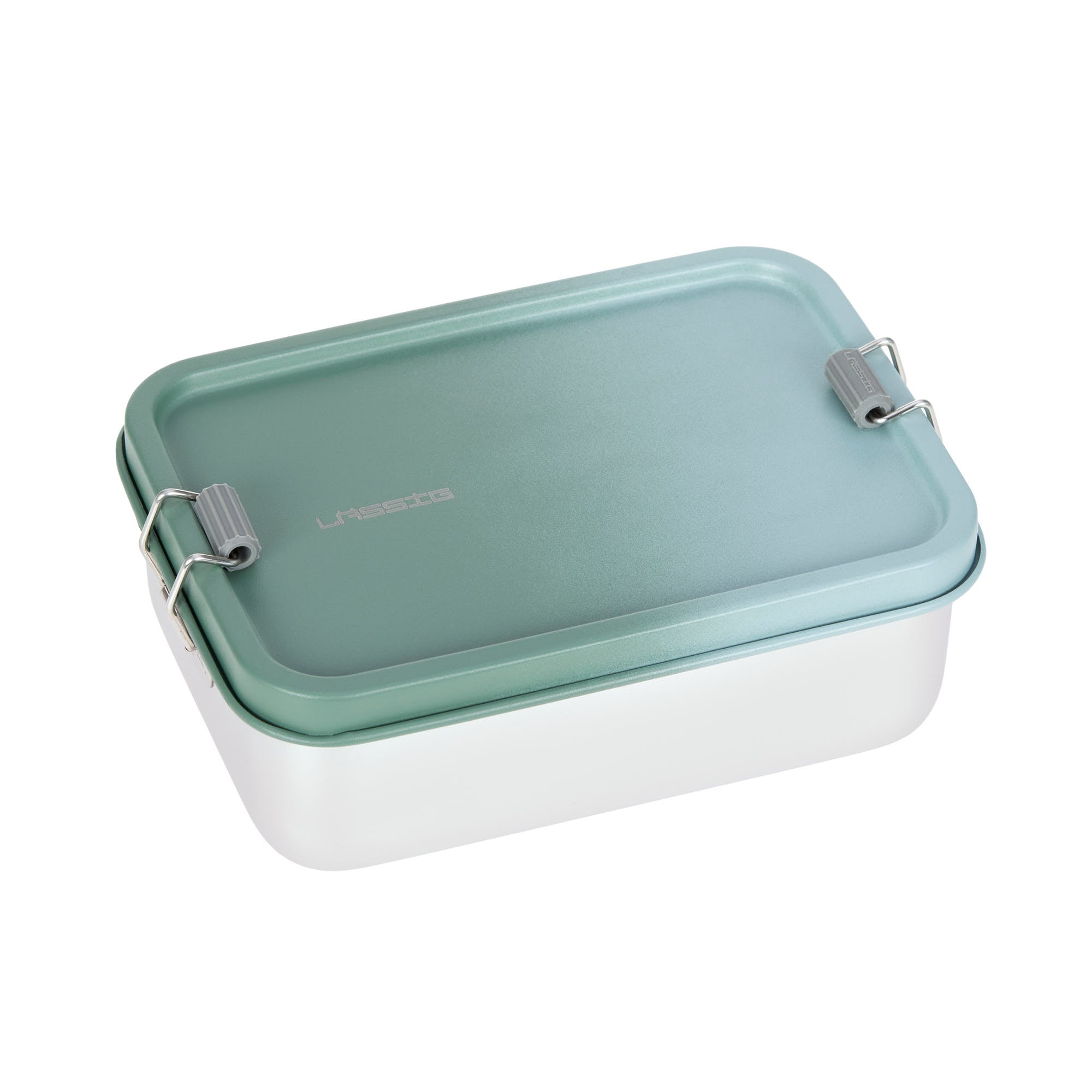 Lunchbox Stainless Steel Solid olive/green  | Lässig