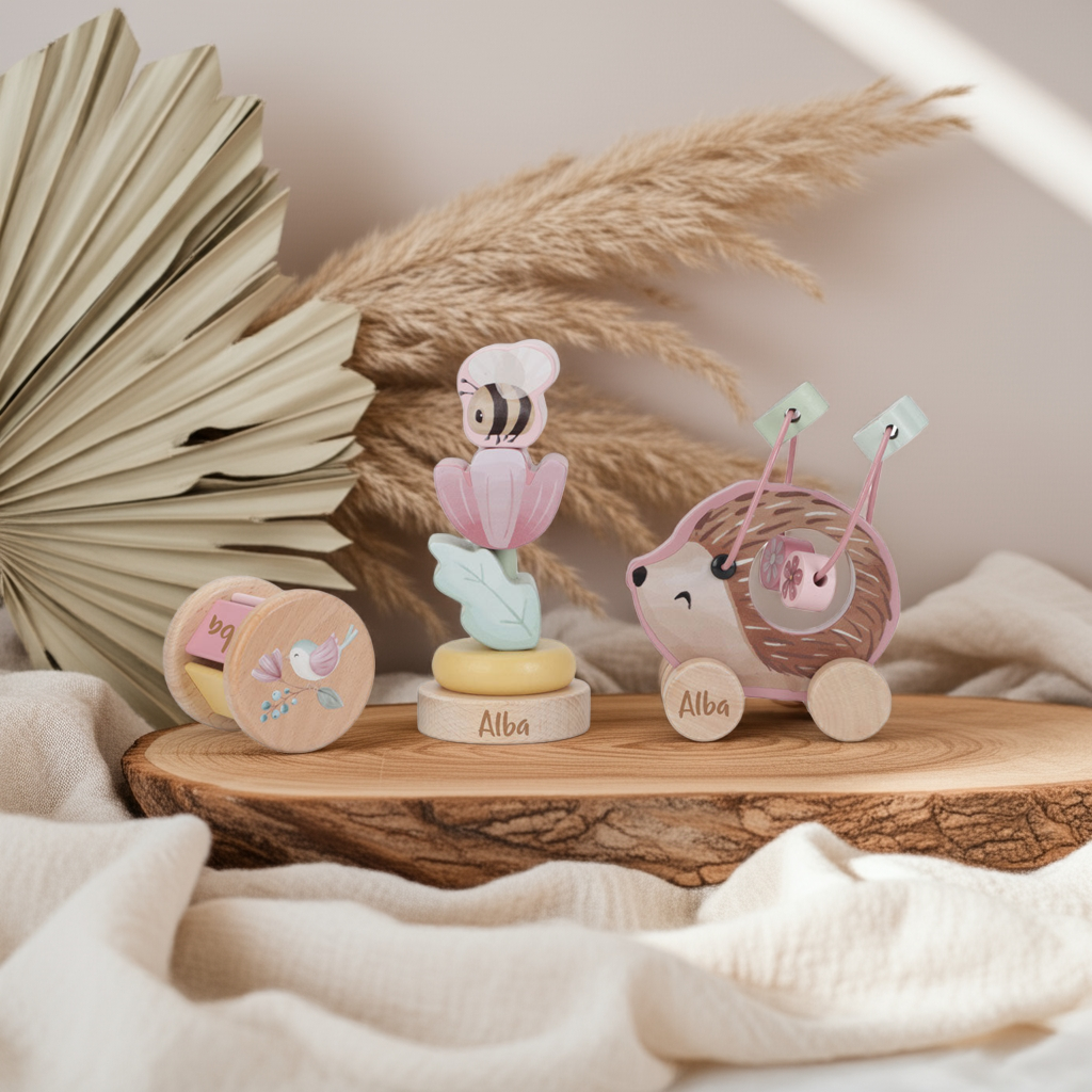 Geschenkset Holz Fairy Garden