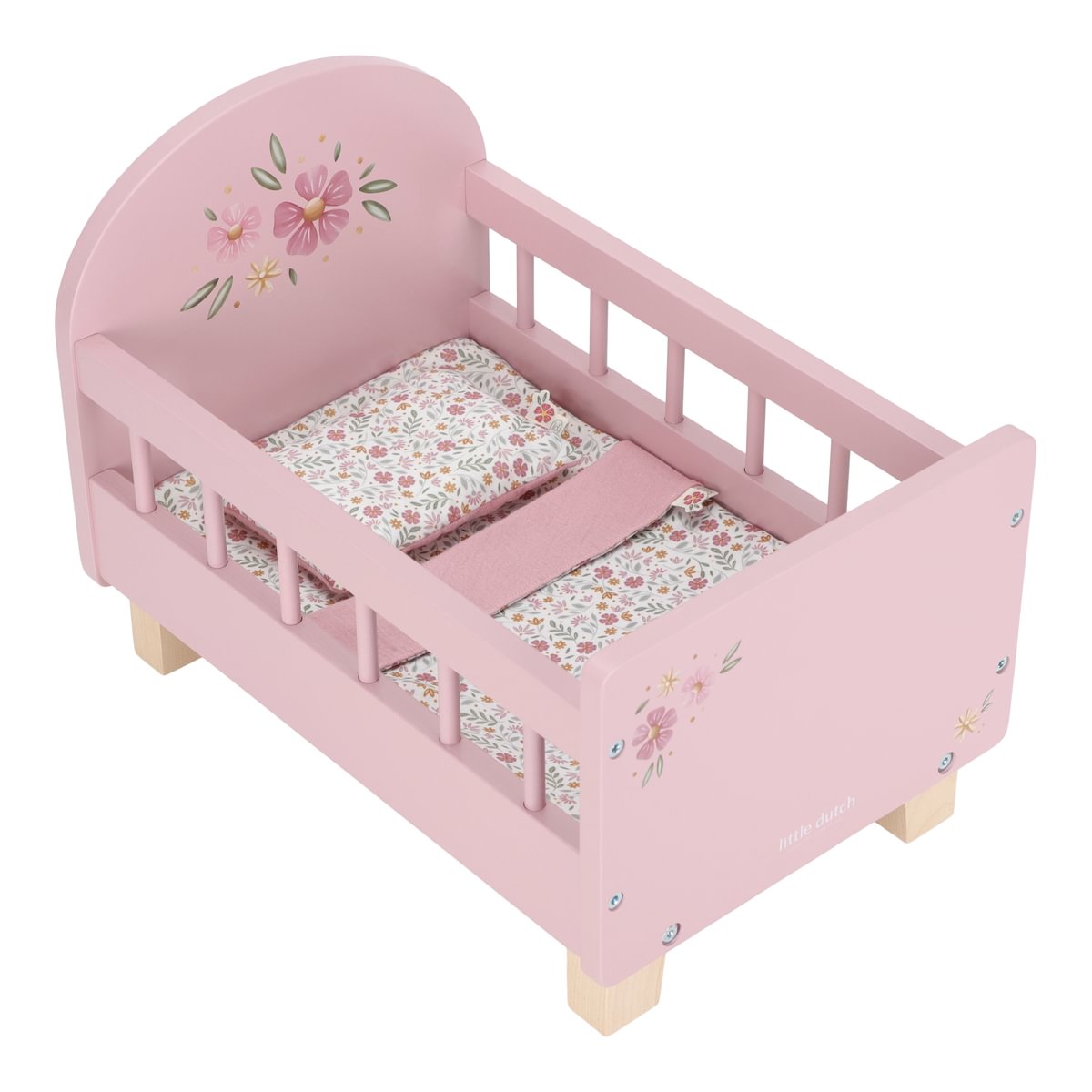 Wooden Doll Bed for Kids | Schmatzepuffer