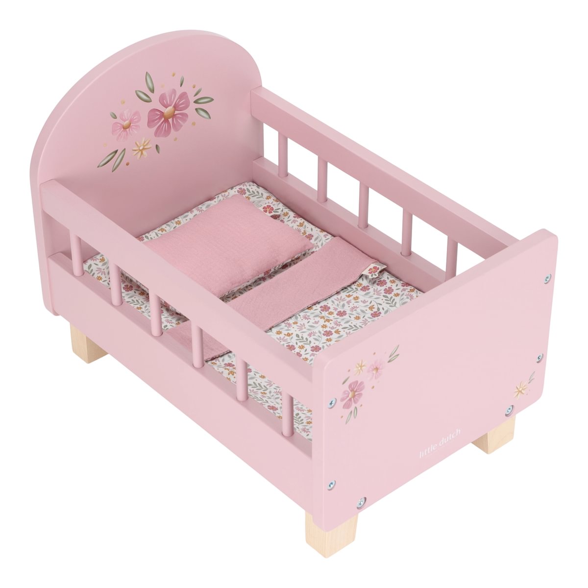 Wooden Doll Bed for Kids | Schmatzepuffer