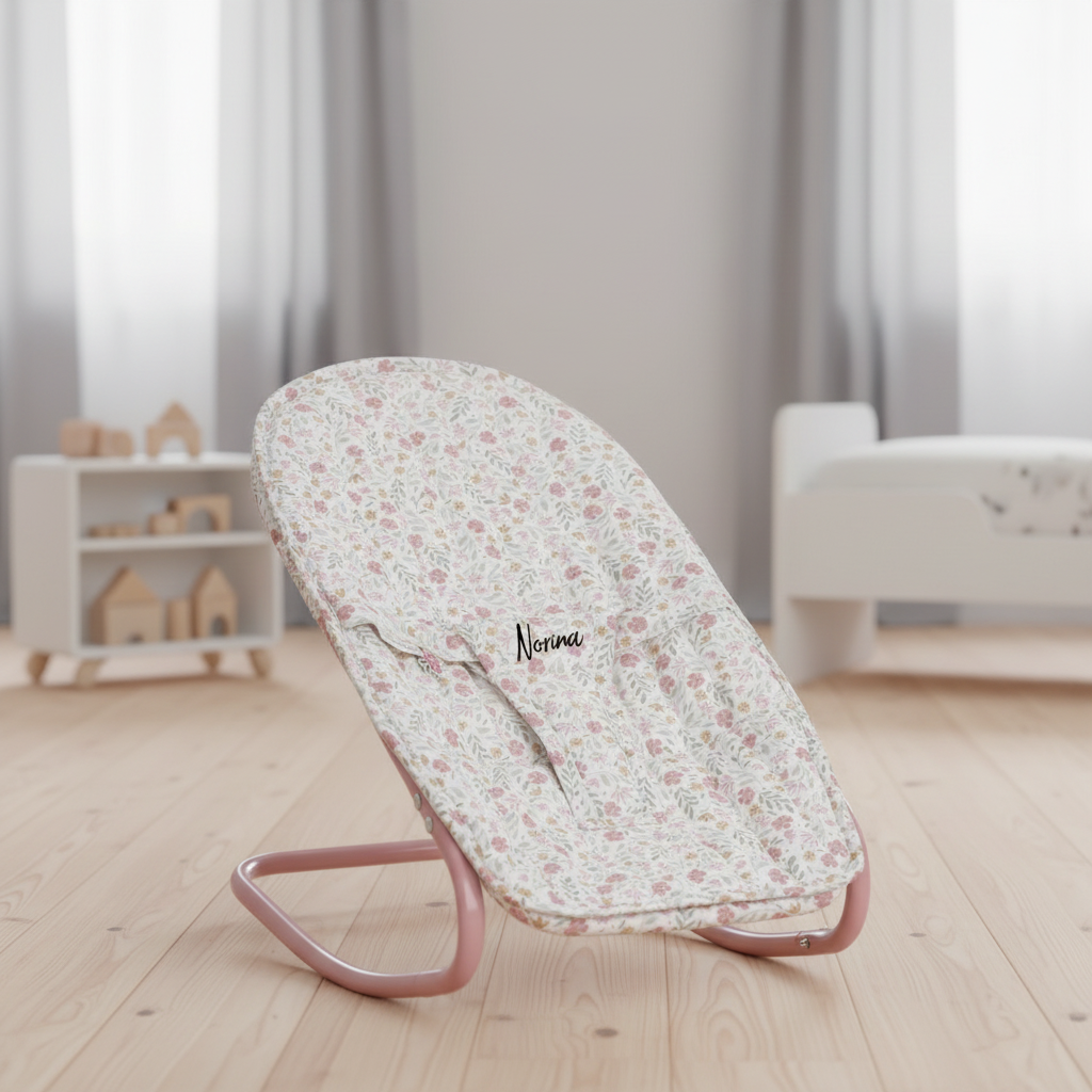Doll Rocker Soft Flowers