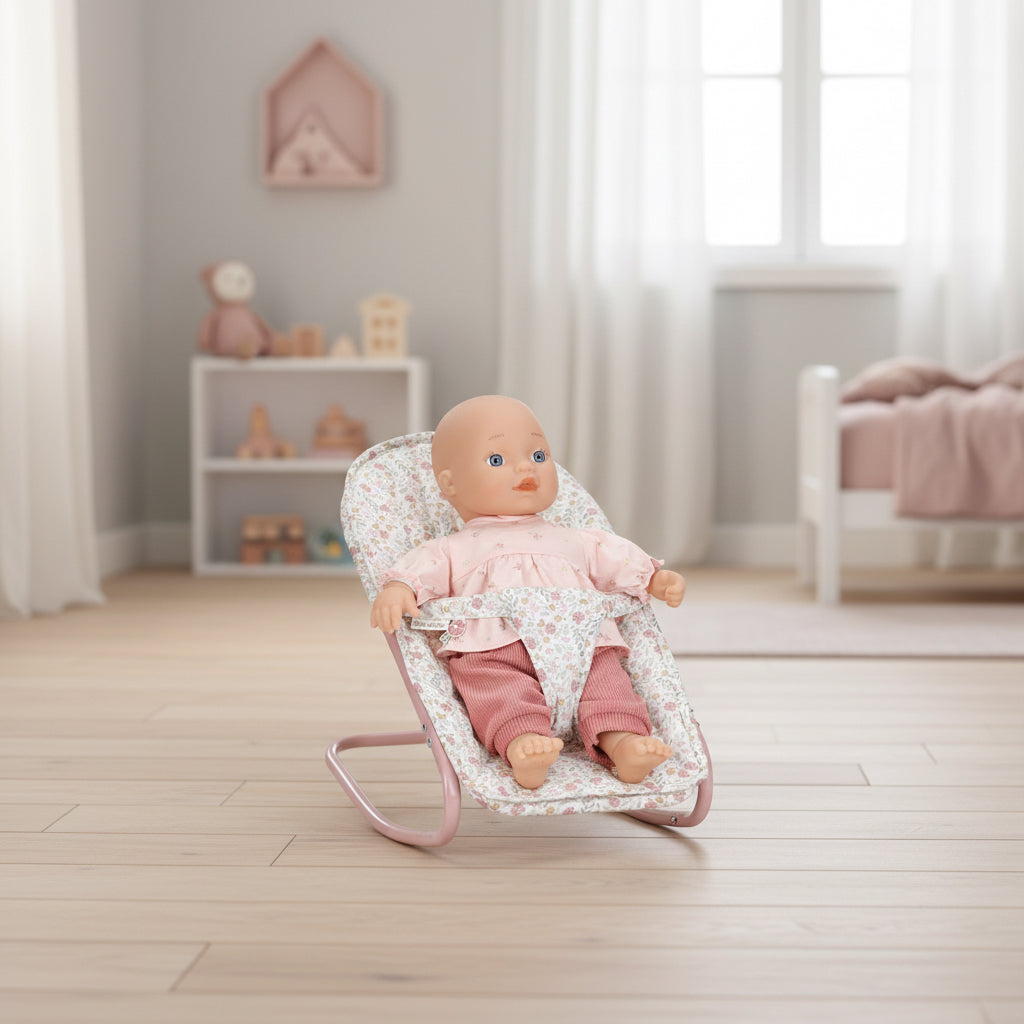 Doll Rocker Soft Flowers