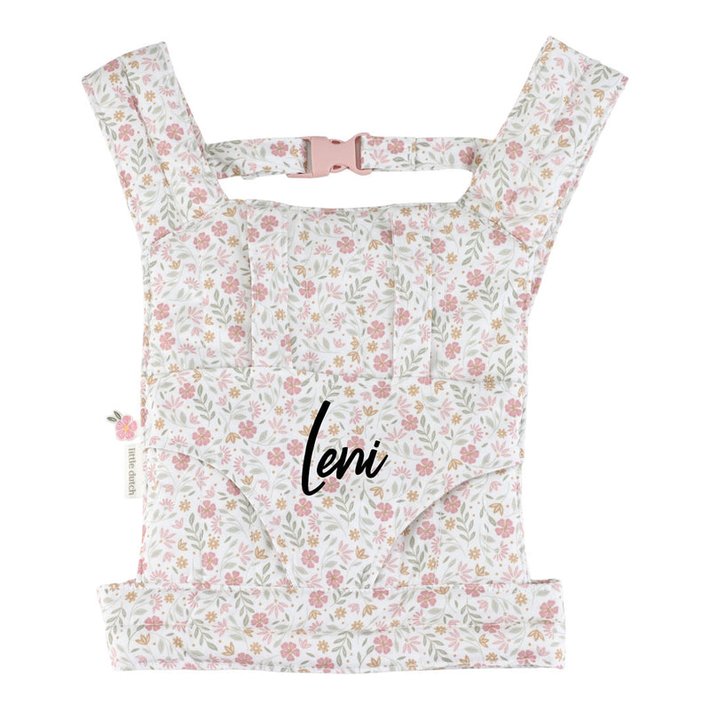 Doll carrier Soft Flowers