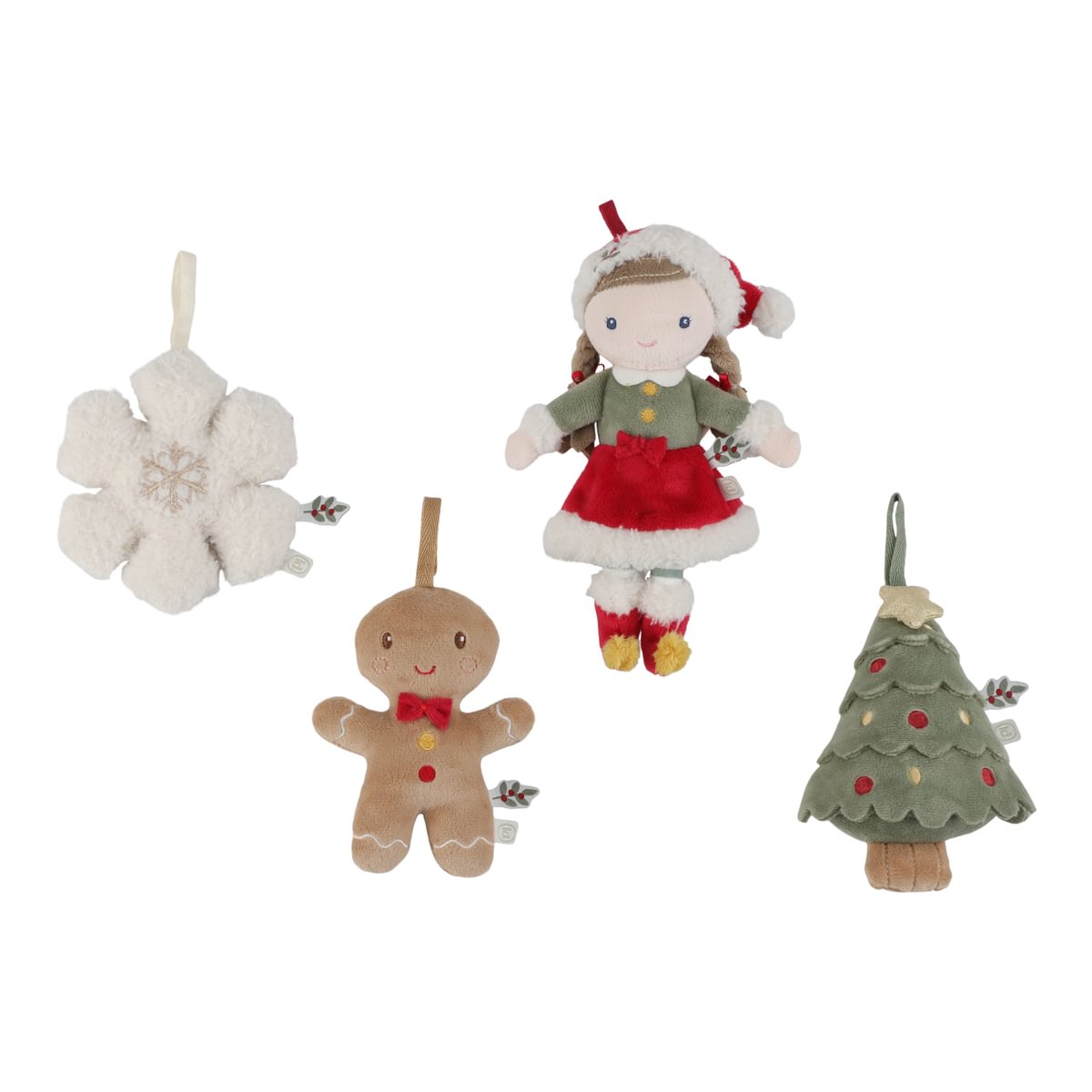 Christmas Tree Ornament Set Pink GRS