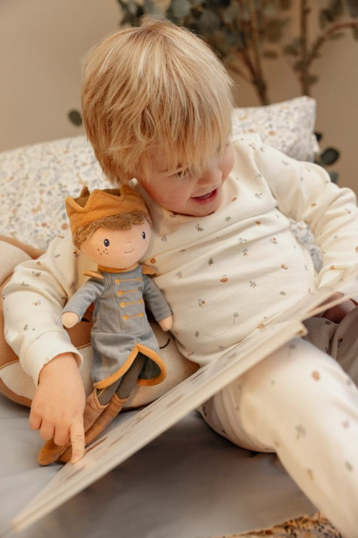 Poupée de chiffon Prince Jim 35 cm | Little Dutch