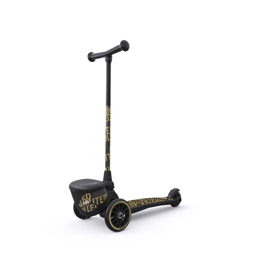 Scooter Highwaykick 2, Black &amp; Gold - Free personalized | Scoot &amp; Ride
