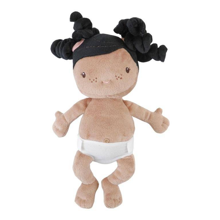 Baby Evi cuddly doll with Flowers &amp; Butterflies care set
