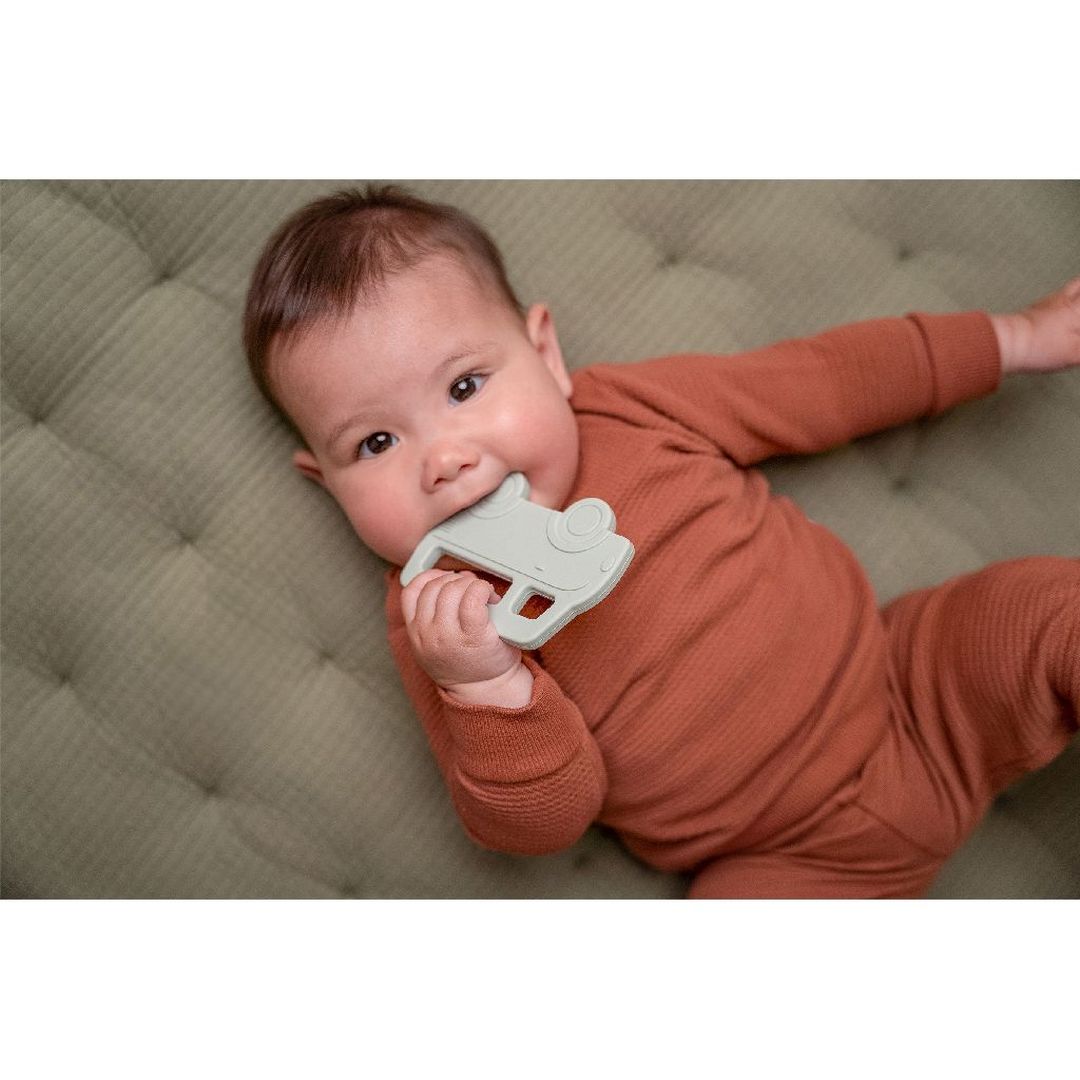 Teether silicone bus | Little Dutch