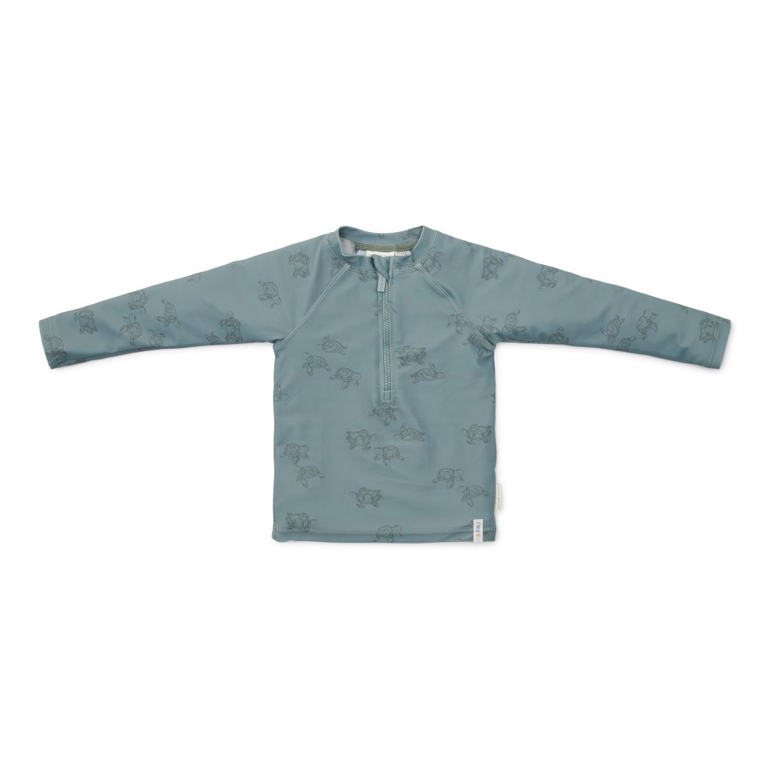 T-shirt de bain anti-UV manches longues Turtle Island pour enfants