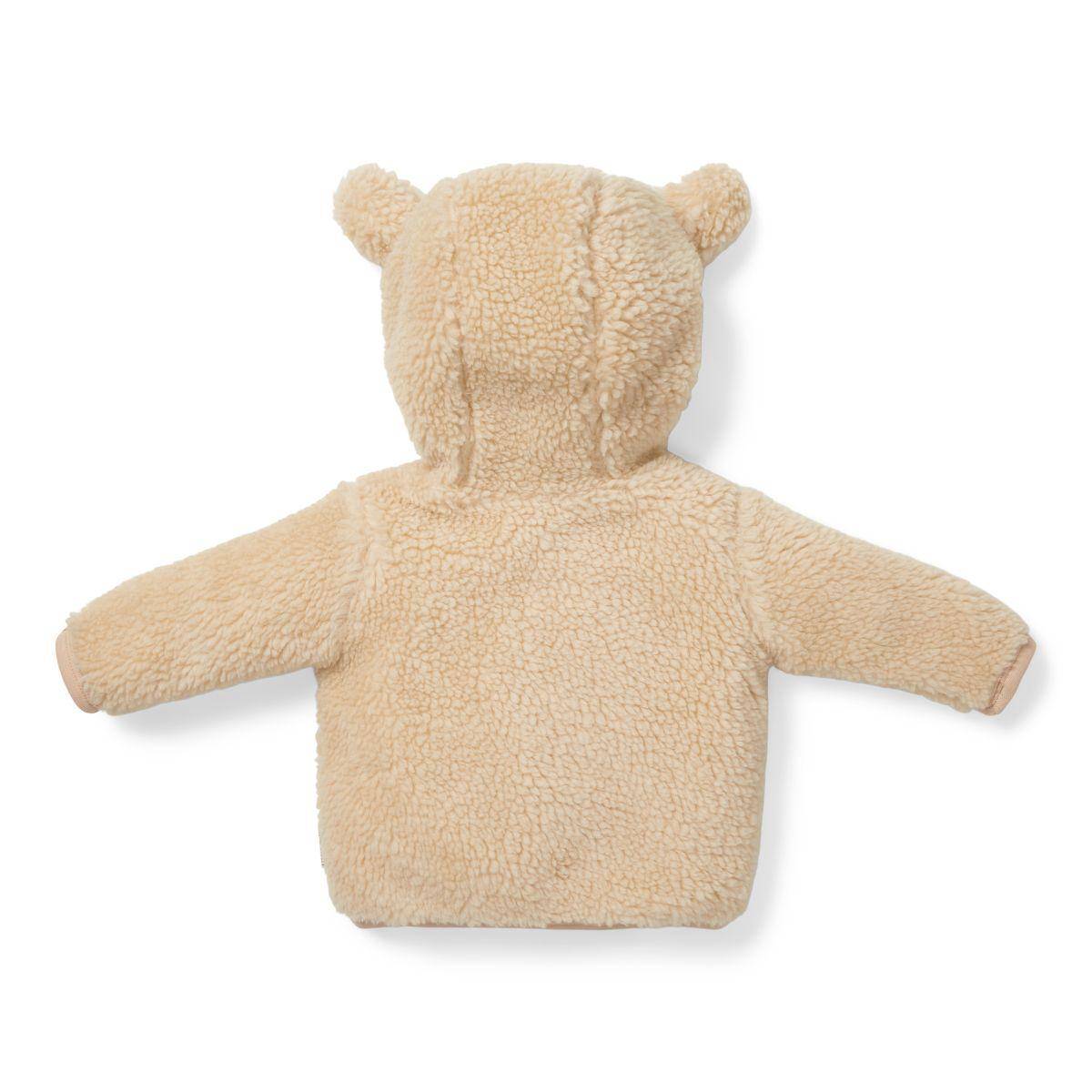 Veste en peluche Baby Bunny, sable | Little Dutch