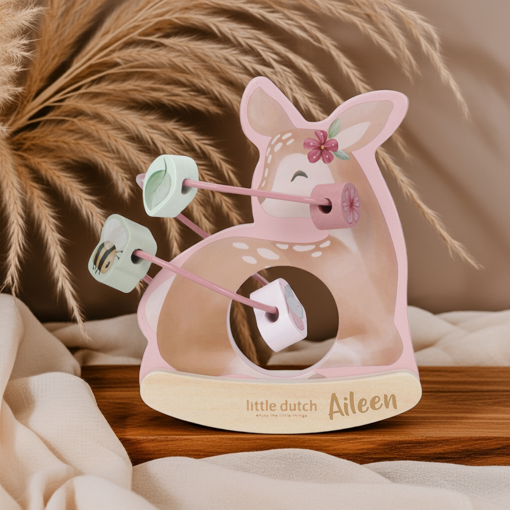 Motor skills loop deer – Fairy Garden | beautiful gift for a newborn