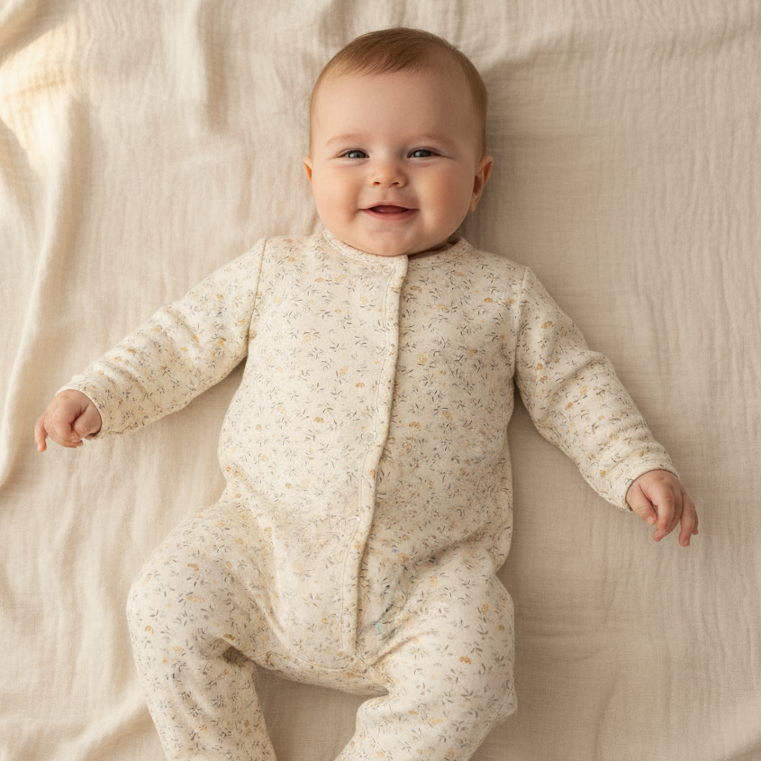 Pyjama une pièce Myrtilles - Vêtements de nuit | Little Dutch