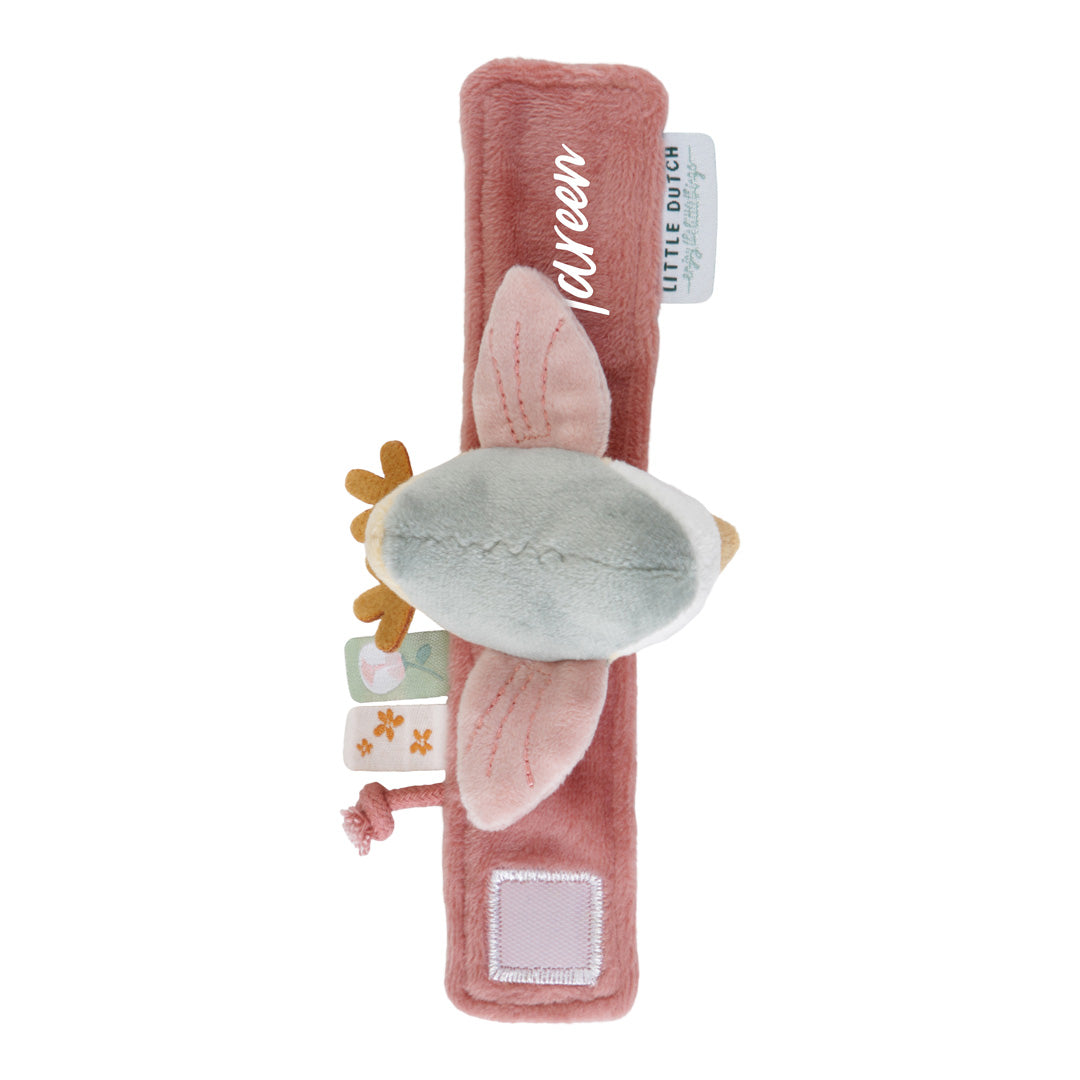 Hochet de poignet oiseau Flowers & Butterflies