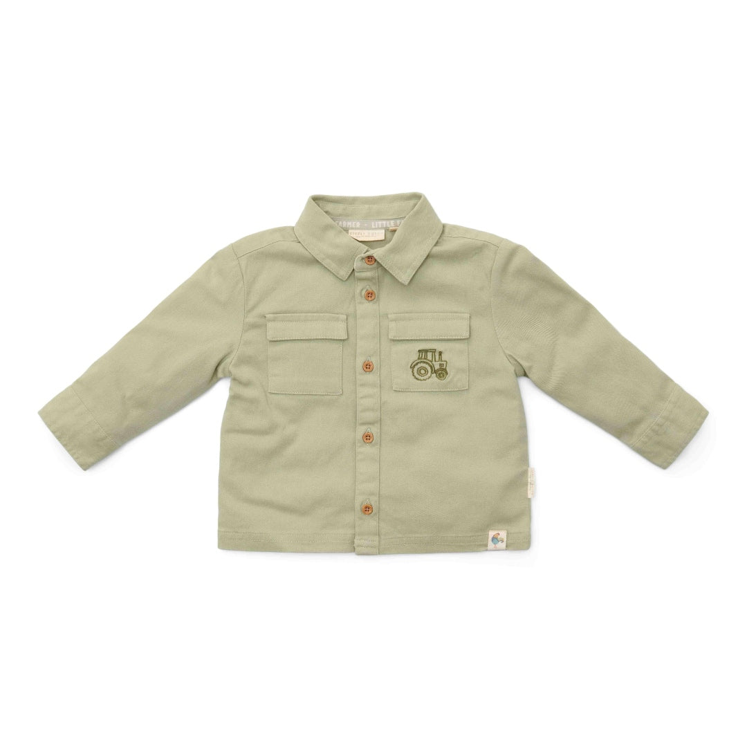 Overshirt Green für Babys und Kinder