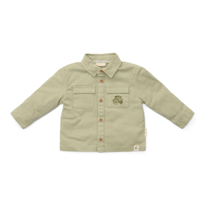 Overshirt Green for Babies and Kids