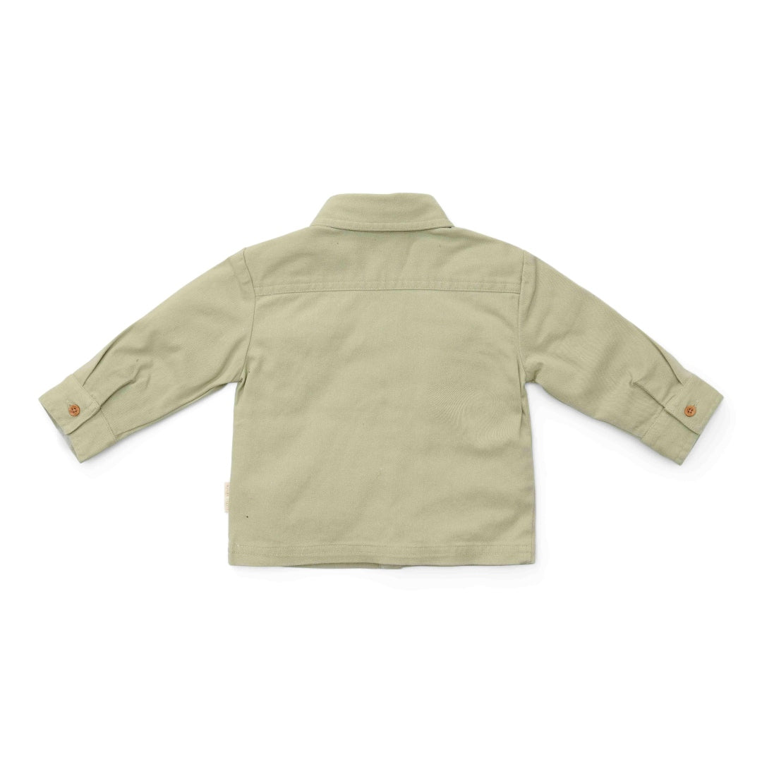 Overshirt Green for Babies and Kids