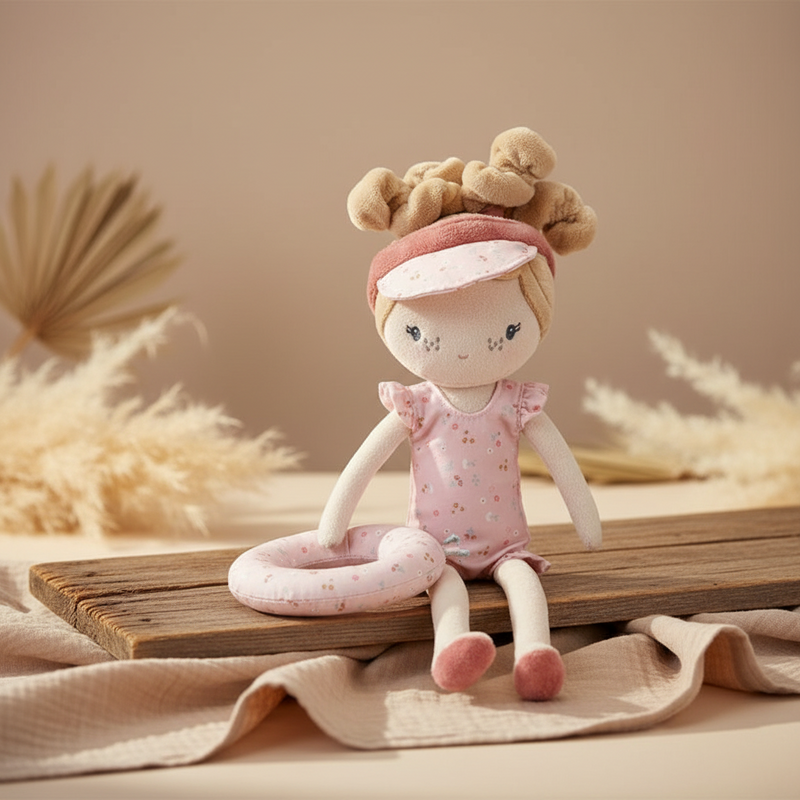 Cuddly doll Mila for cuddling and playing