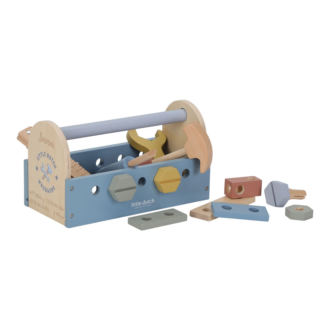 Wooden Tool Box for Children | Schmatzepuffer