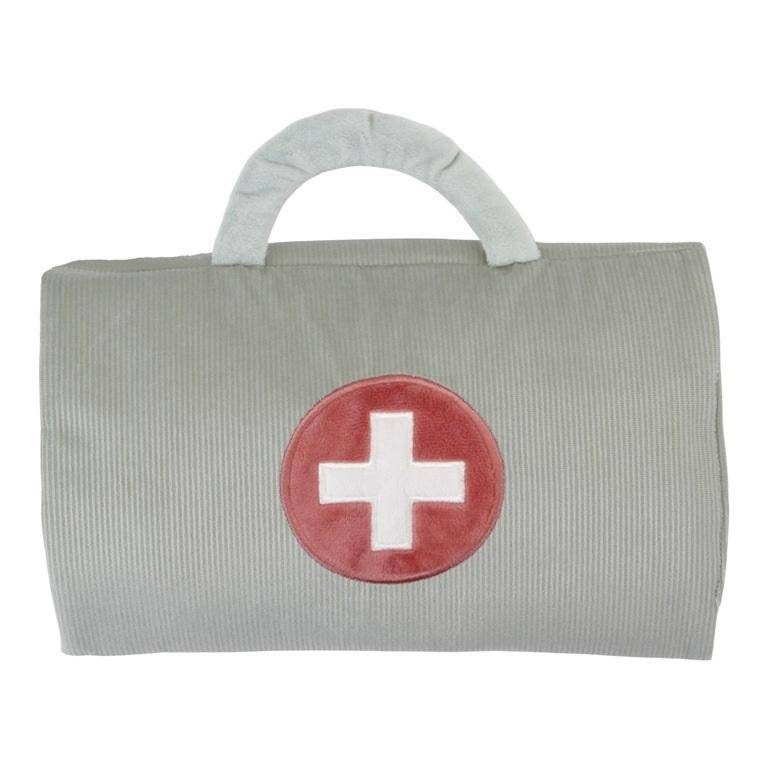 Poupée en tissu Jim et ensemble de jeu Docteur – Jeu de rôle pour enfants