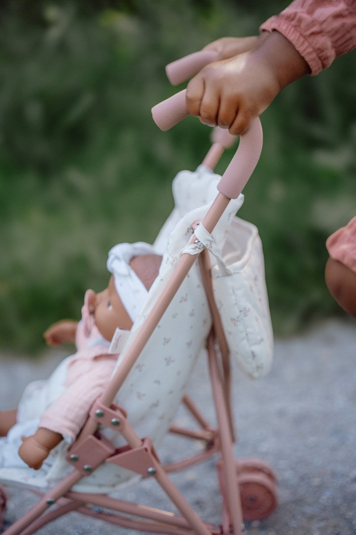 Doll buggy metal incl. buggy bag