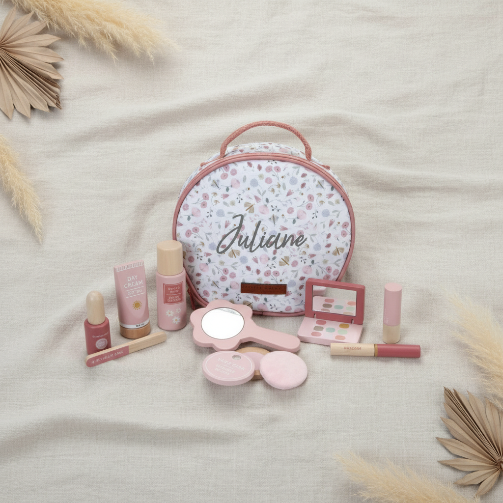 Make-up case Flowers &amp; Butterflies