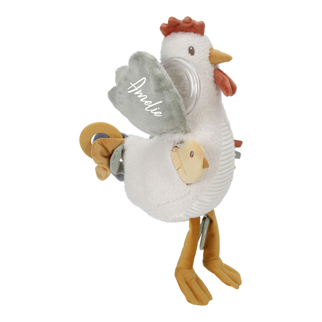Activity animal chicken 25 cm Little Farm