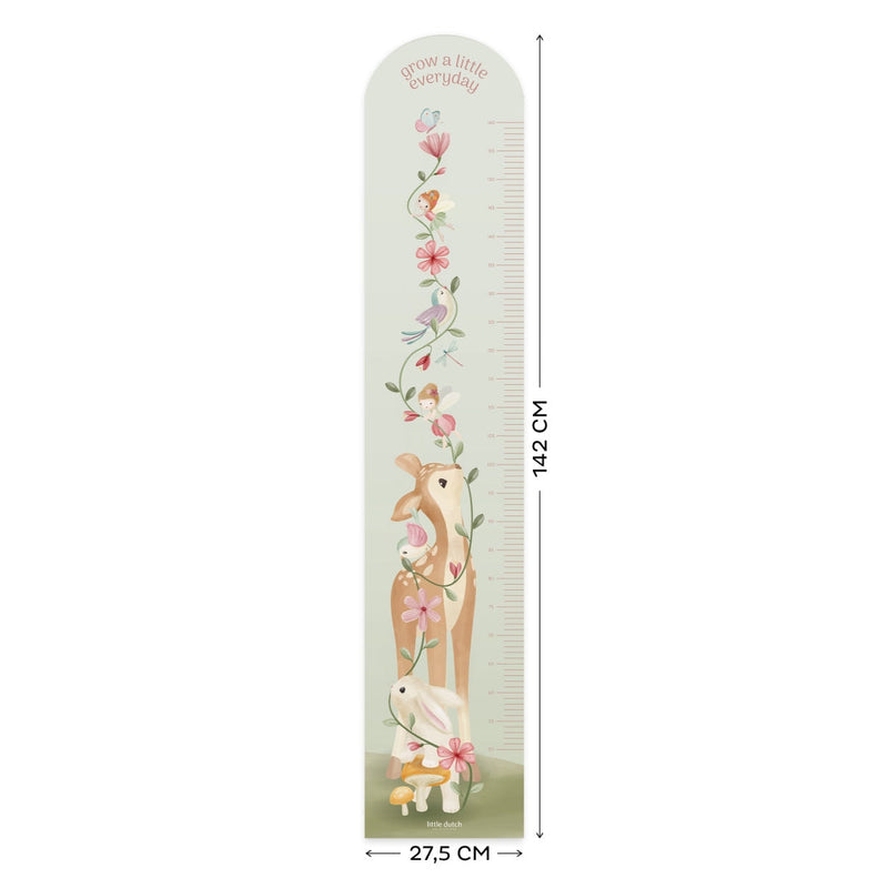 Height chart wall sticker Fairy Garden | Little Dutch
