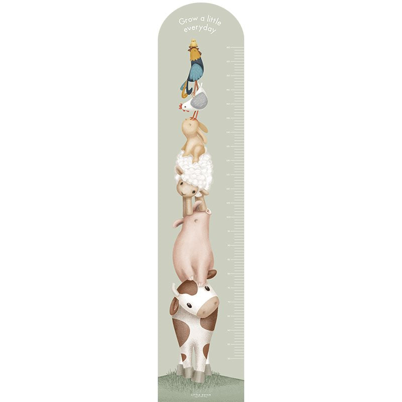 Height chart wall sticker Little Farm | Little Dutch 