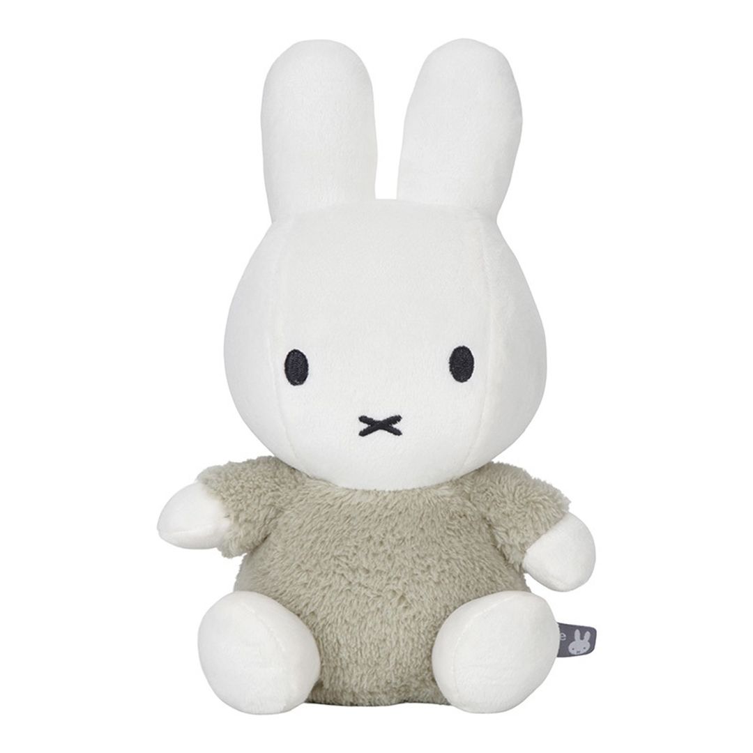 Peluche Miffy Lapin Fluffy Vert 25 cm – Cadeau pour bébés