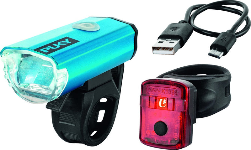 LED lighting set lamps LUMI, blue | PUKY