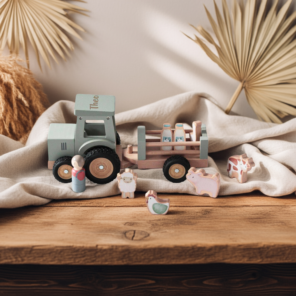 Tractor with trailer Little Farm