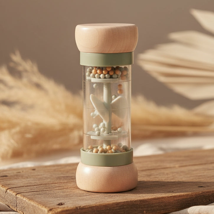 Little Farm green rain rattle