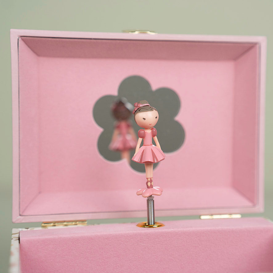 Boîte à bijoux musicale - Rose | Little Dutch