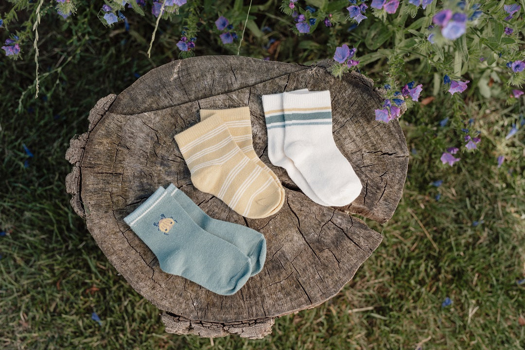 Socks set with three multi - 23/26 = 3-4 years | Little Dutch
