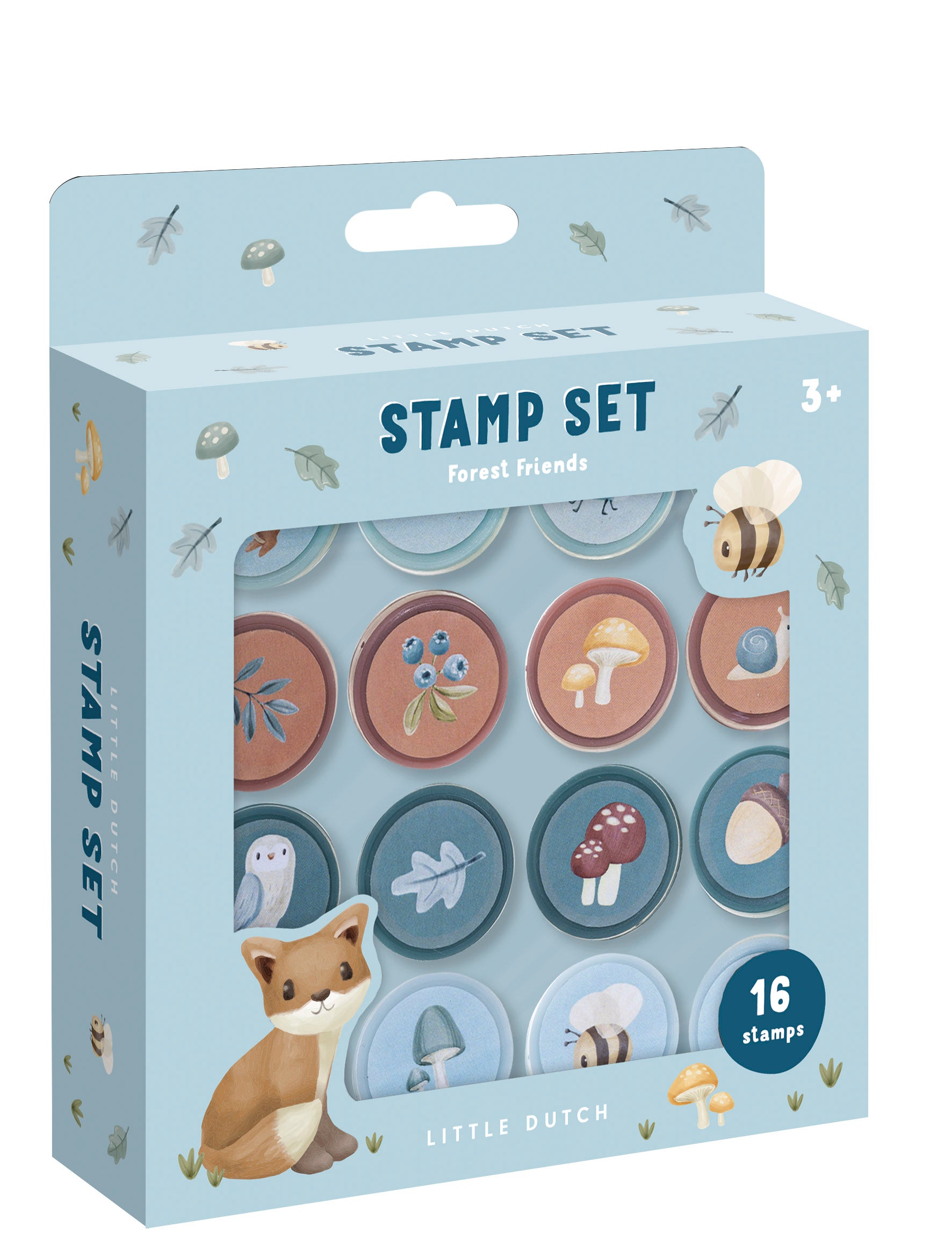 Set de tampons « Les amis de la forêt » | Little Dutch